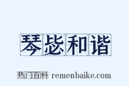 琴毖和谐是什么意思的图片